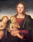 Pietro, Madonna with Child and the Infant St John